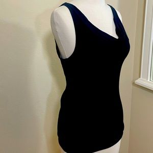 Black tank top express with beautiful sequin back